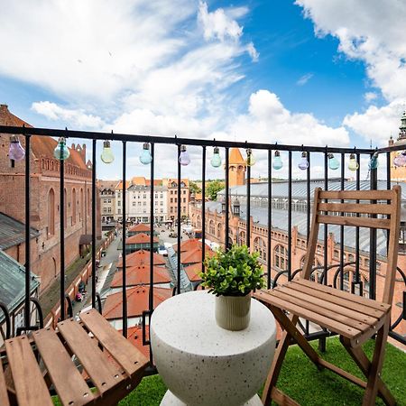 Stunning Apartment With Balcony Gdańsk Eksteriør bilde